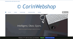 Desktop Screenshot of corinwebshop.com